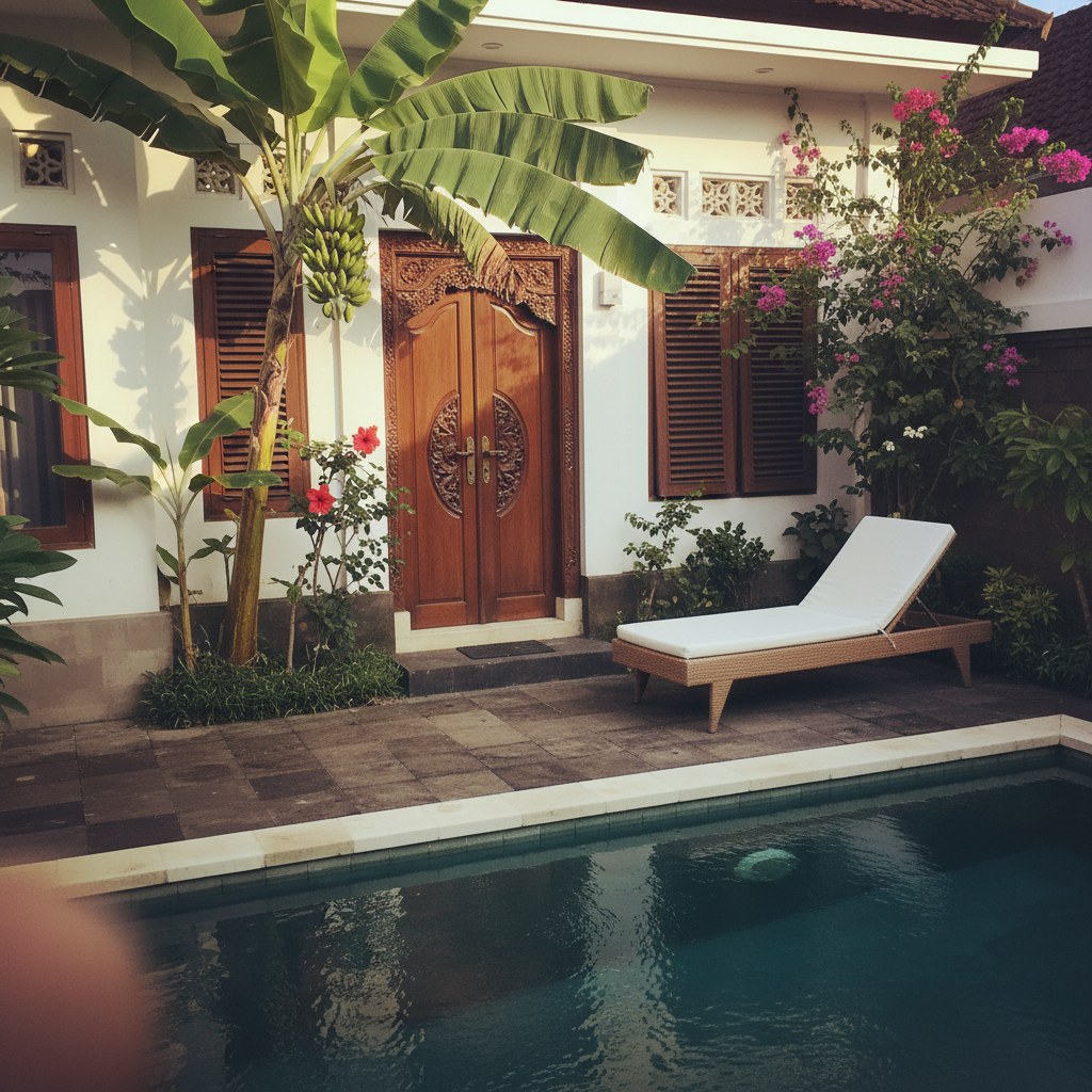 1 bedroom private pool villa Bali